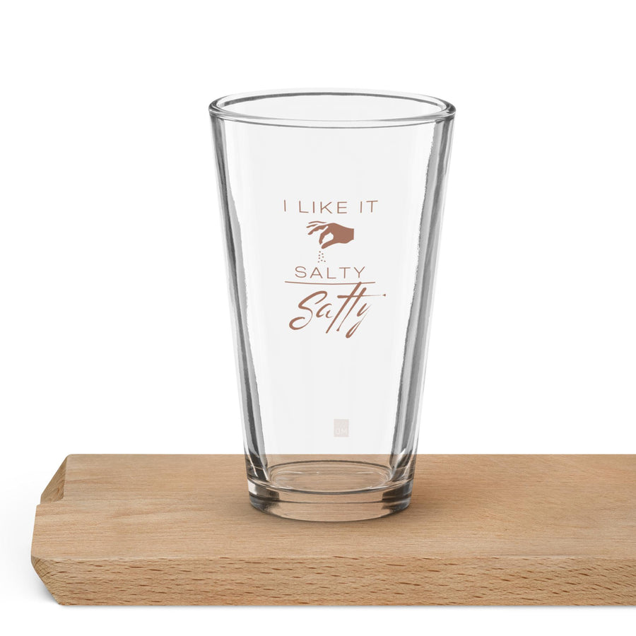 Salty Pint Glass